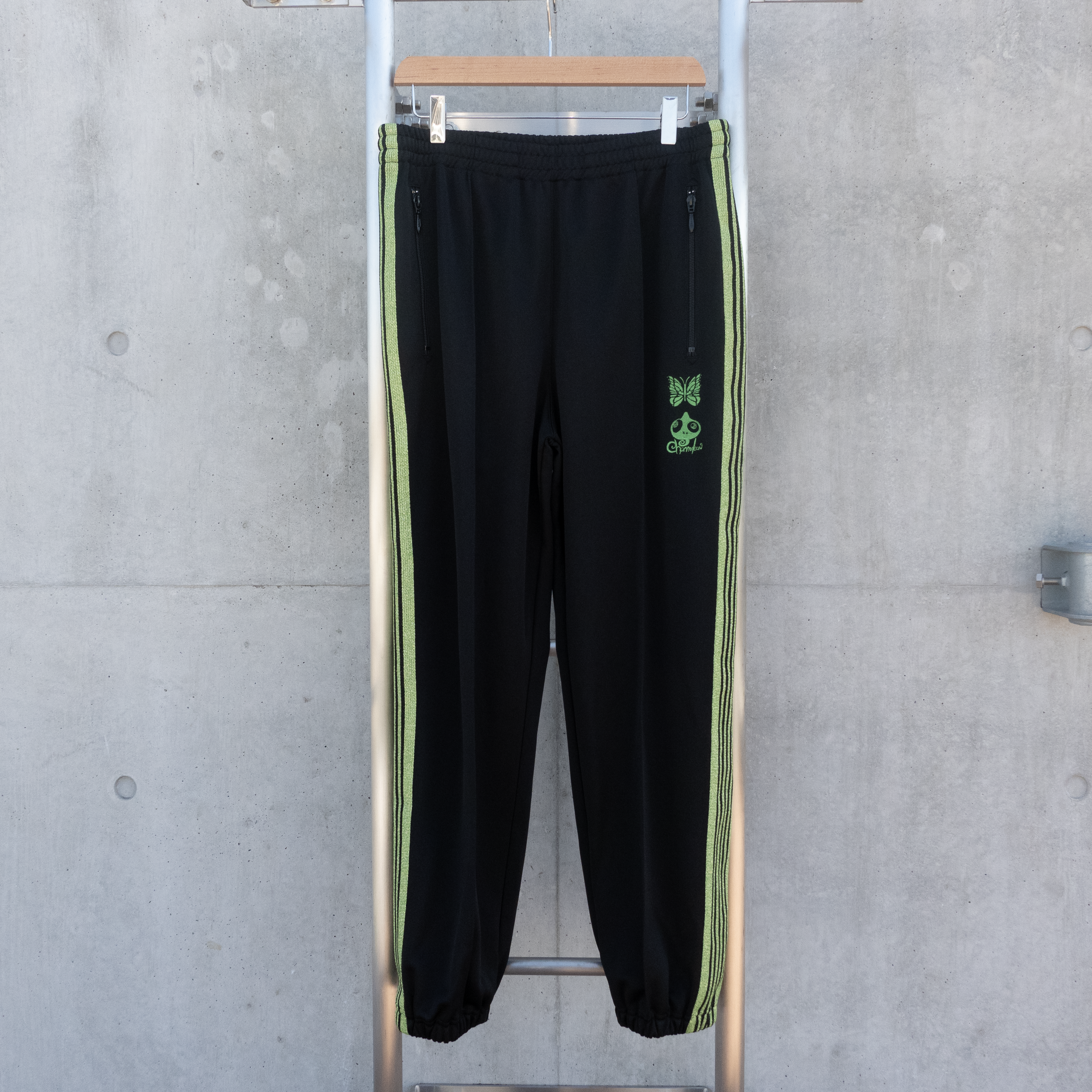 〜 End of the World x NEEDLES〜 TRACK PANT POLY SMOOTH / LAME BRAIDING